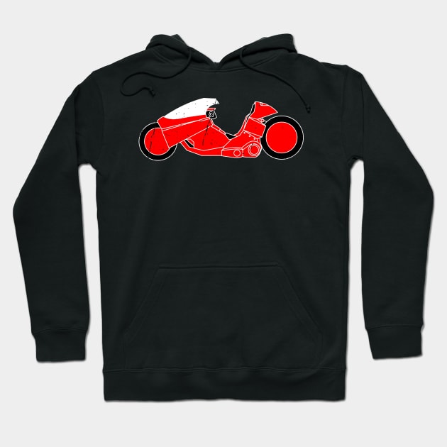 80's Bike Hoodie by nickbeta